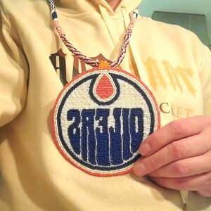 OILERS Beads medallion